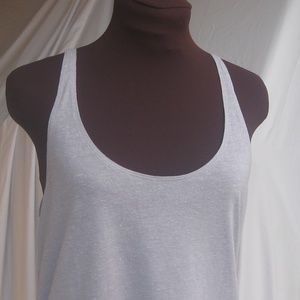 Victoria's Secret Light Gray Tank w/Angel Wings